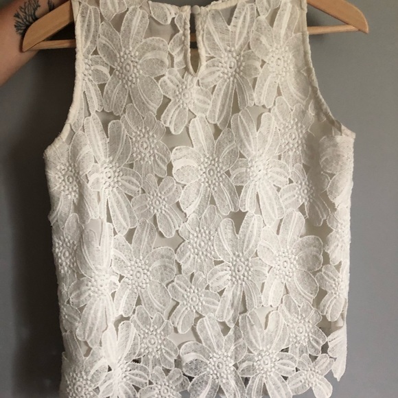 SIMONS WHITE BLOUSE - Picture 4 of 4